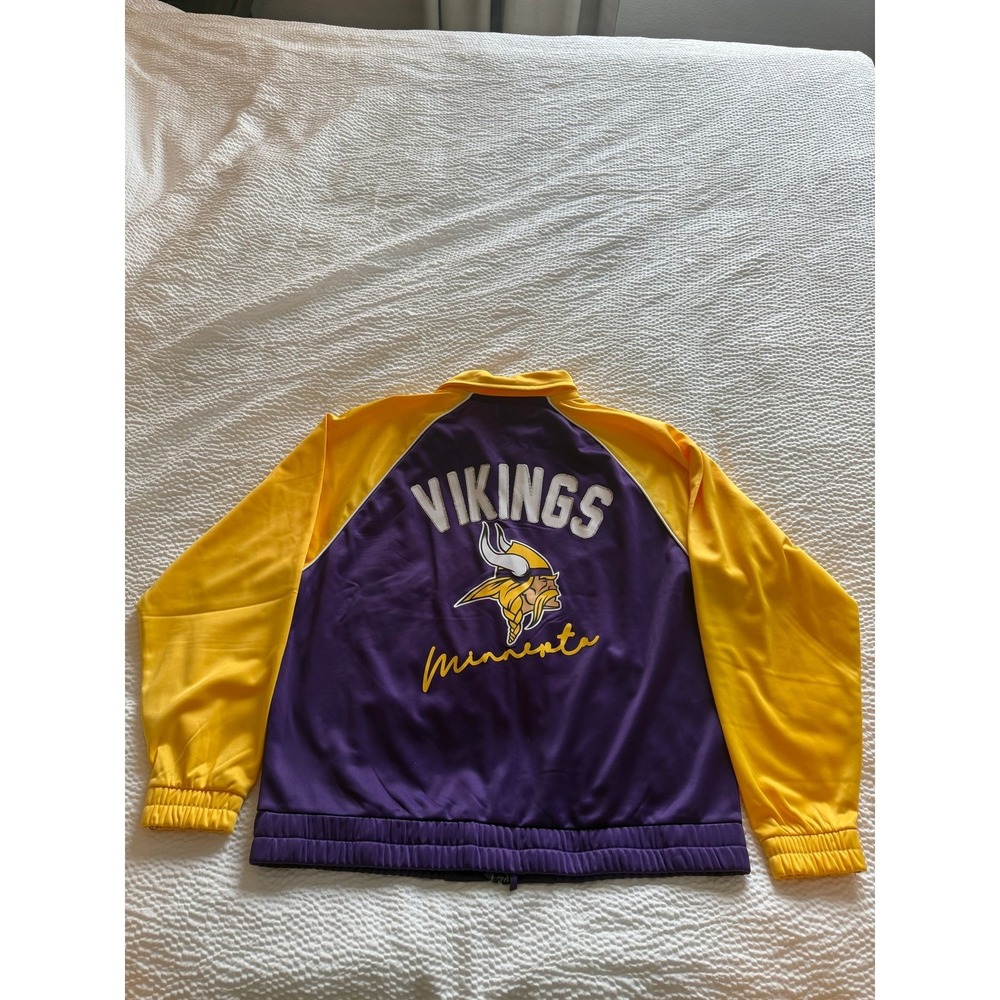 Minnesota Vikings Jacket G-III 4 Her Woman's size Large - Picture 3 of 6